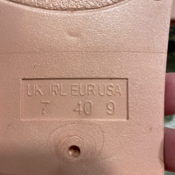 LULUS Roben Blush Pink Patent Buckled Slide Sandals - 9 - Picture 6 of 6